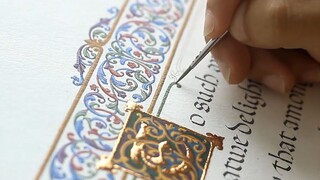 【涂装工艺】【Tri Le 】好精细啊！我能看她画一天！