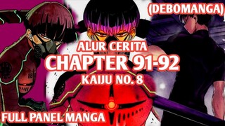 Alur Cerita KAIJU NO. 8 Chapter 91,92 - MENGAYUNKAN PEDANG ITU SANGAT MENYENANGKAN