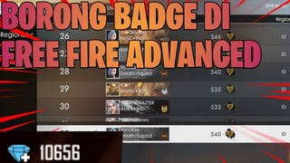 Borong badge di Free Fire Advanced