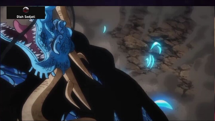 Luffy Berusaha Keras Menahan Serang Kaido Yang Membabi Buta