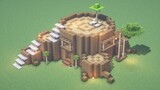 Game|Minecraft|Xây một ngôi nhà trong gốc cây