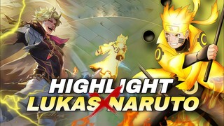 [ Exclusive ] Highlight Mlbb Lukas x  Naruto