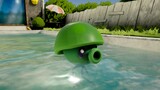 Sea mushrooms are so cute! Plants vs. Zombies 3D fog level overview!