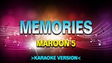 Memories - Maroon 5 [Karaoke Version]