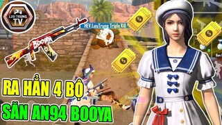 [Free Fire] Phá Tan Vòng Quay Vàng Chỉ Với Vé Free - Săn Ngay AN94 Booyah | Lưu Trung TV