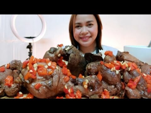 SPICY ADOBONG MANOK  AT ATAY BALUNBALUNAN MUKBANG