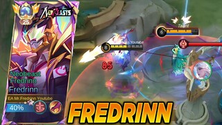 Last Match! Fredrinn Best Build and Amblem for new season! | Mobile Legends