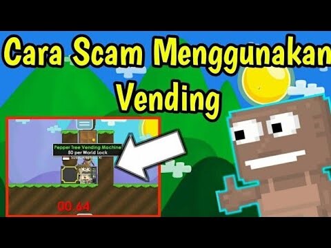 New Trick Scam Vending | Growtopia indonesia