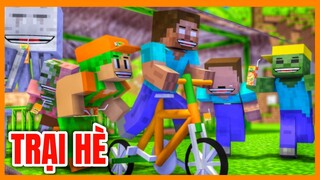 [ Lớp Học Quái Vật ] TRẠI HÈ DÂN GIAN ( Full Tập ) | Minecraft Animation