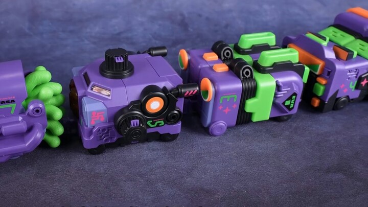 EVA? Train? Super combination? It's outrageous! WASA EVA Unit-01 Super Train Combination Robot [Revi
