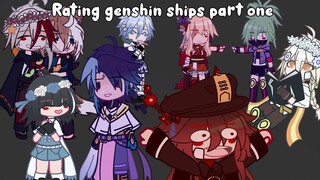 Shushuqhushx rating genshin ships || REMADE || part one 🥰
