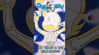 ⚡MIEDO a los RAYOS | Doraemon #shorts  😂