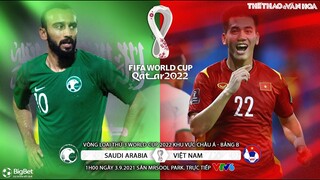 NHẬN ĐỊNH BÓNG ĐÁ | VTV6 trực tiếp Saudi Arabia vs Việt Nam. Vòng loại World Cup 2022 (1h ngày 3/9)