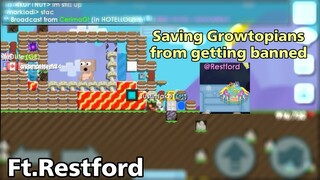 Saving Growtopian From Autoban ft.Restford