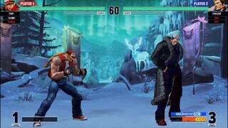 KOF15　最強テリー　餓狼伝説３を彷彿させる強すぎるコンボ