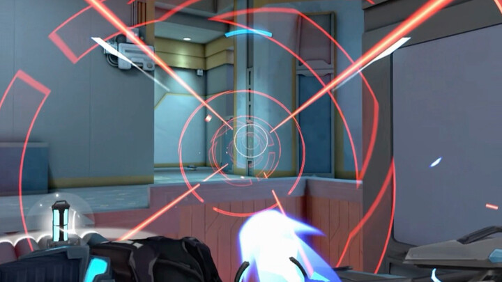 I’m avoiding his sharp edge.