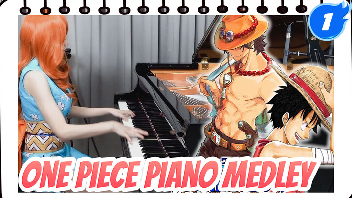 One Piece Piano Medley - 1,000,000 Subscribers Special | Ru's Piano_1
