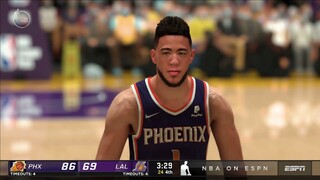 NBA2K21 HIGHLIGHTS: SUNS VS LAKERS Full Game Highlights I October 10, 2021 I NBA2k 2021