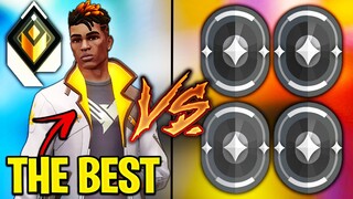 Legendary Radiant Phoenix VS 4 Irons! [CRAZY GAME] - Valorant
