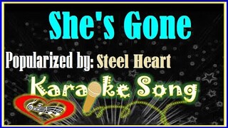 She's Gone Karaoke Version by Steel Heart- Karaoke Cover