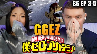 HOLY SH*T ITS OVER FOR THEM...My Hero Academia SEASON 6 Ep 3-5 REACTION