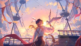 【Carol Polora】Set sail-Procreate painting process