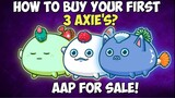 TIPS AND TRICKS ON HOW TO BUY AXIE? HOW TO PREVENT SCAMMERS? AAP FOR SALE 2 TEAMS AVAILABLE!