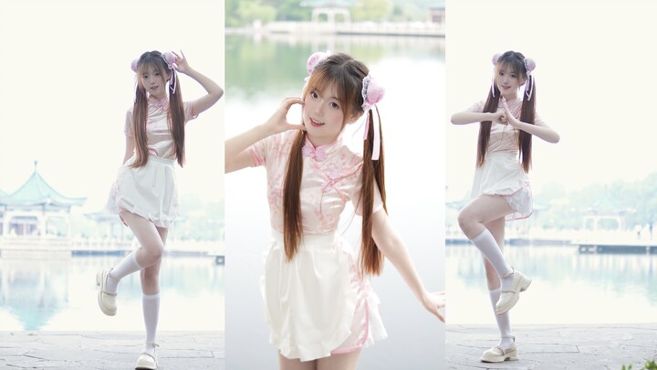 สาวจีนผมหางม้าคู่มาแล้ว♥ ฉันรักเธอ-ปูเซี่ยงไฮ้