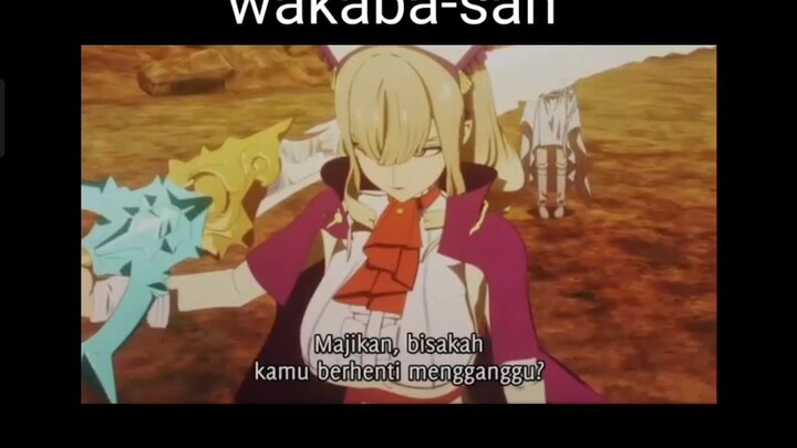 wakaba waifu gue loh😎