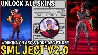 UNLOCK AND GET ALL SKINS IN MOBILE LEGENDS FOR FREE | SML JECT 2.0 | LATEST VERSION | MATHILDA PATCH