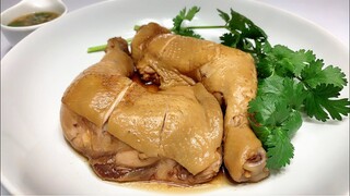 ไก่ต้มน้ำปลา by ครัวแล้วแต่เอ๋จ้าา : ไก่เนื้อนุ่มละลายในปาก น้ำต้มเข้มข้นสีสวยหอม น้ำจิ้มแซ่บ