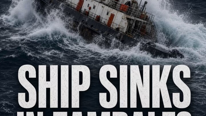 BREAKING: Ship Carrying 15,000 Liters of Diesel Sinks in Zambales – All Rescued
