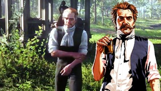 Reverend Saw Ghosts in Swamp - Red Dead Redemption 2 (Random Camp Event)