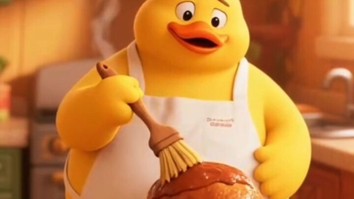Induk Bebek memasak
