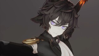 【明日方舟MMD】爱与莱塔尼亚~优雅永不过时~黑键的J'ySuisJamaisAlle（自作模型）