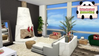 Modern Apartment (Christmas Edition) - TS4 [SPEED BUILD]