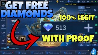 GET FREE DIAMONDS IN MOBILE LEGENDS 2021 | DIAMOND BYPASS | FREE DIAMONDS IN MOBILE LEGENDS