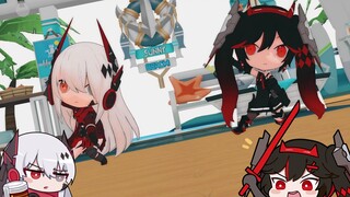 [MMD: War of the Dark Knight] Daily Life of Alpha and Lucia 02