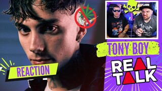 TONY BOY A REAL TALK , IL RAPPER CONTRO LA DROGA | Reaction By Arcade Boyz