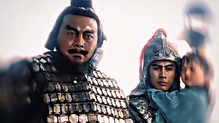 “八面威风杀气飘，勤王保驾显功劳！”