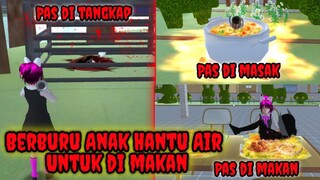 Berburu Anak Hantu Air Untuk Di Masak - Sakura School Simulator