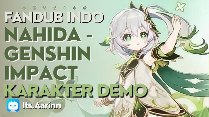 [DUB INA] Karakter Demo : Nahida || Genshin Impact Indonesia
