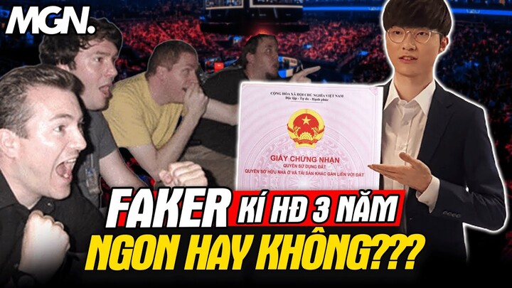 Faker Ký Hợp Đồng 3 Năm Với T1 - Ngon Hay Không? | MGN Esports