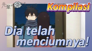 [My Senpai Is Annoying] Kompilasi |  Dia telah menciumnya!