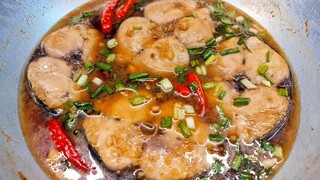 CÁ THU KHO LẠT món ăn ngon hao cơm lắm luôn - món ngon dễ làm