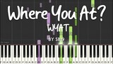 WYAT Where You At by SB19 piano cover + sheet music
