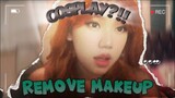 remove makeup cosplay