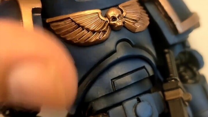 [Warhammer Toy] Dark Source is really confusing Space Marine Heavy Armor Arbiter