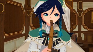 [Anime] [Genshin MMD] Venti chơi kèn Saxophone