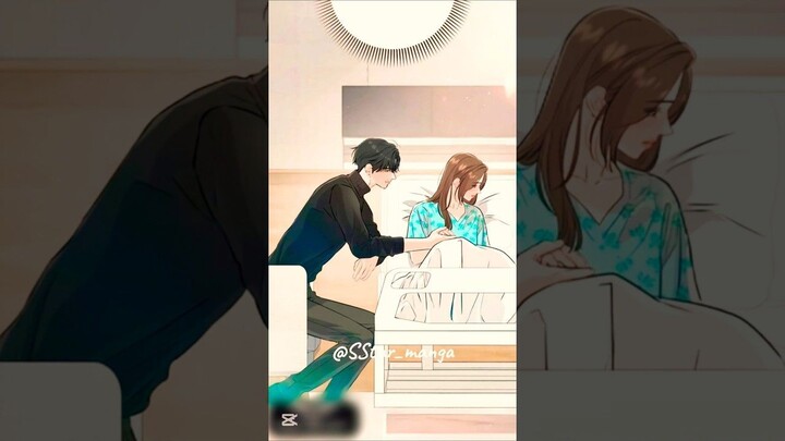 She got sick😢but he was next to her✨ #manga #manhwa #manhua #webtoon #love #viral #new #music #fyp